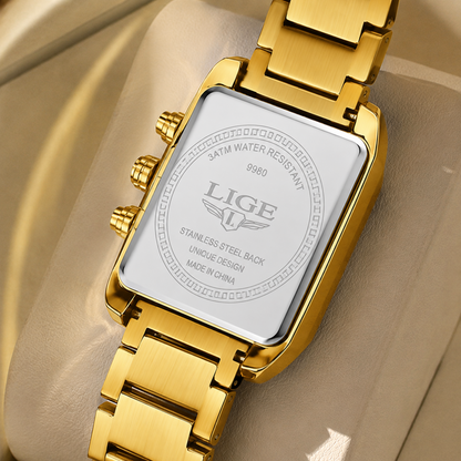 LIGE Premium Gold Watch