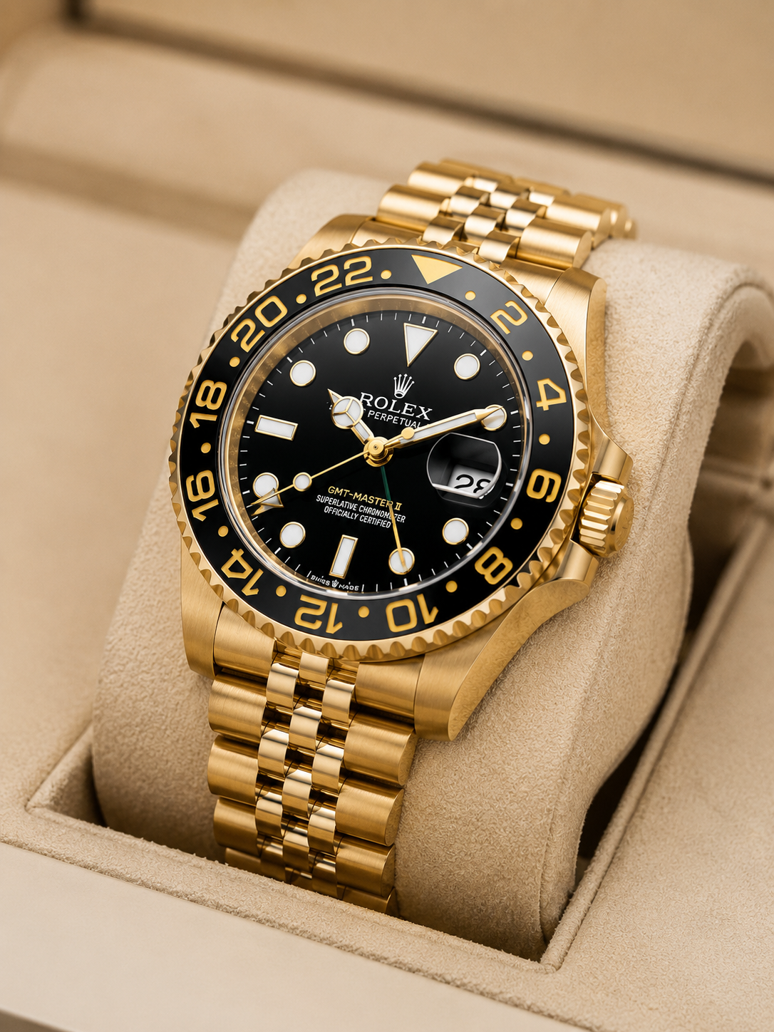 Rolex Gold GMT-Master II Watch