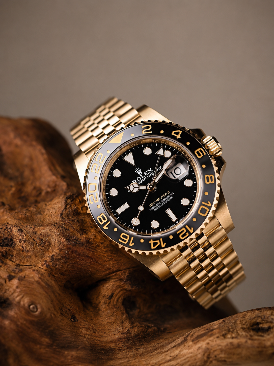 Rolex Gold GMT-Master II Watch
