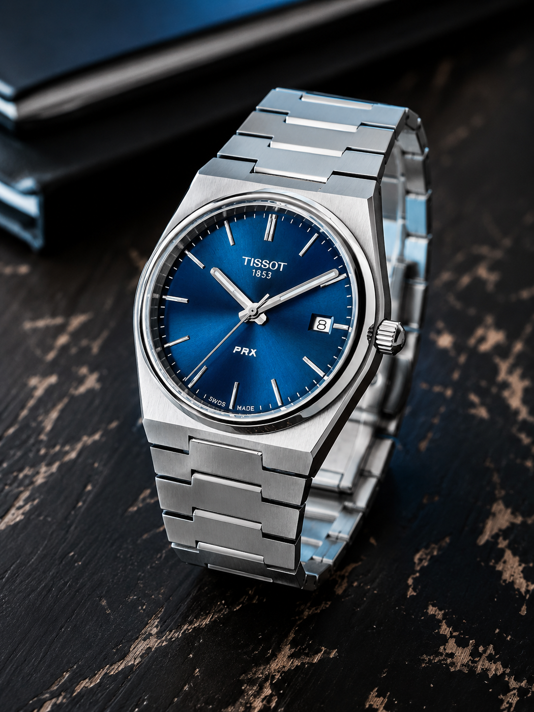 Tissot PRX Blue Dial Watch