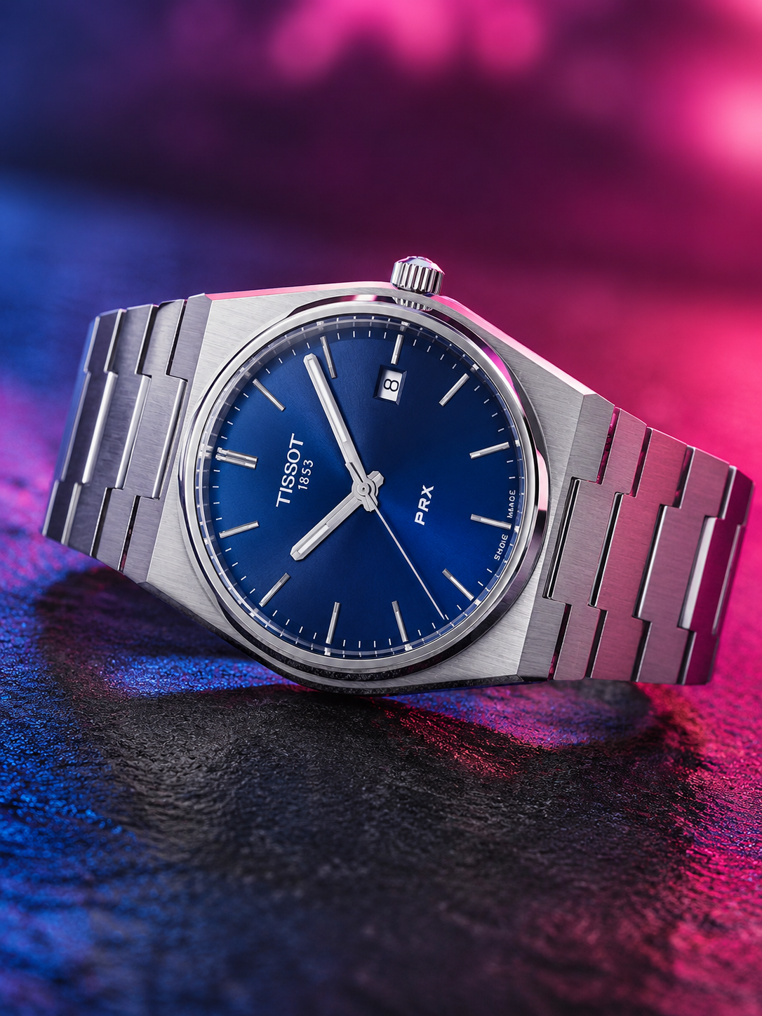 Tissot PRX Blue Dial Watch